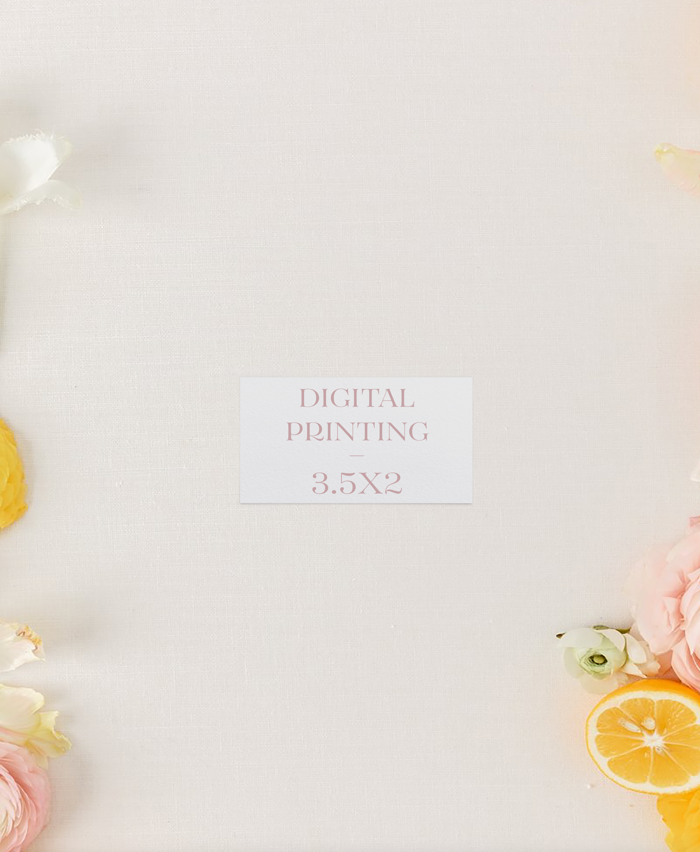 Invitation Printing / Digital Printing / 2 x 3.5
