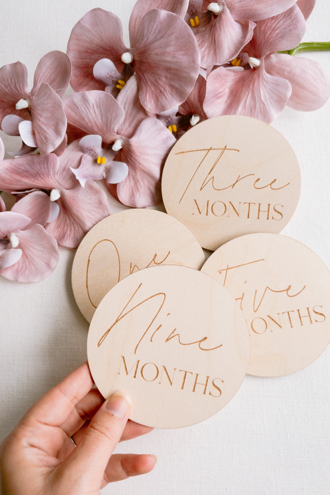 Baby Milestone Marker / Hallie