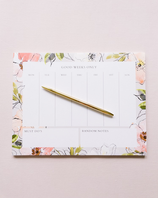 Good Weeks Only Notepad