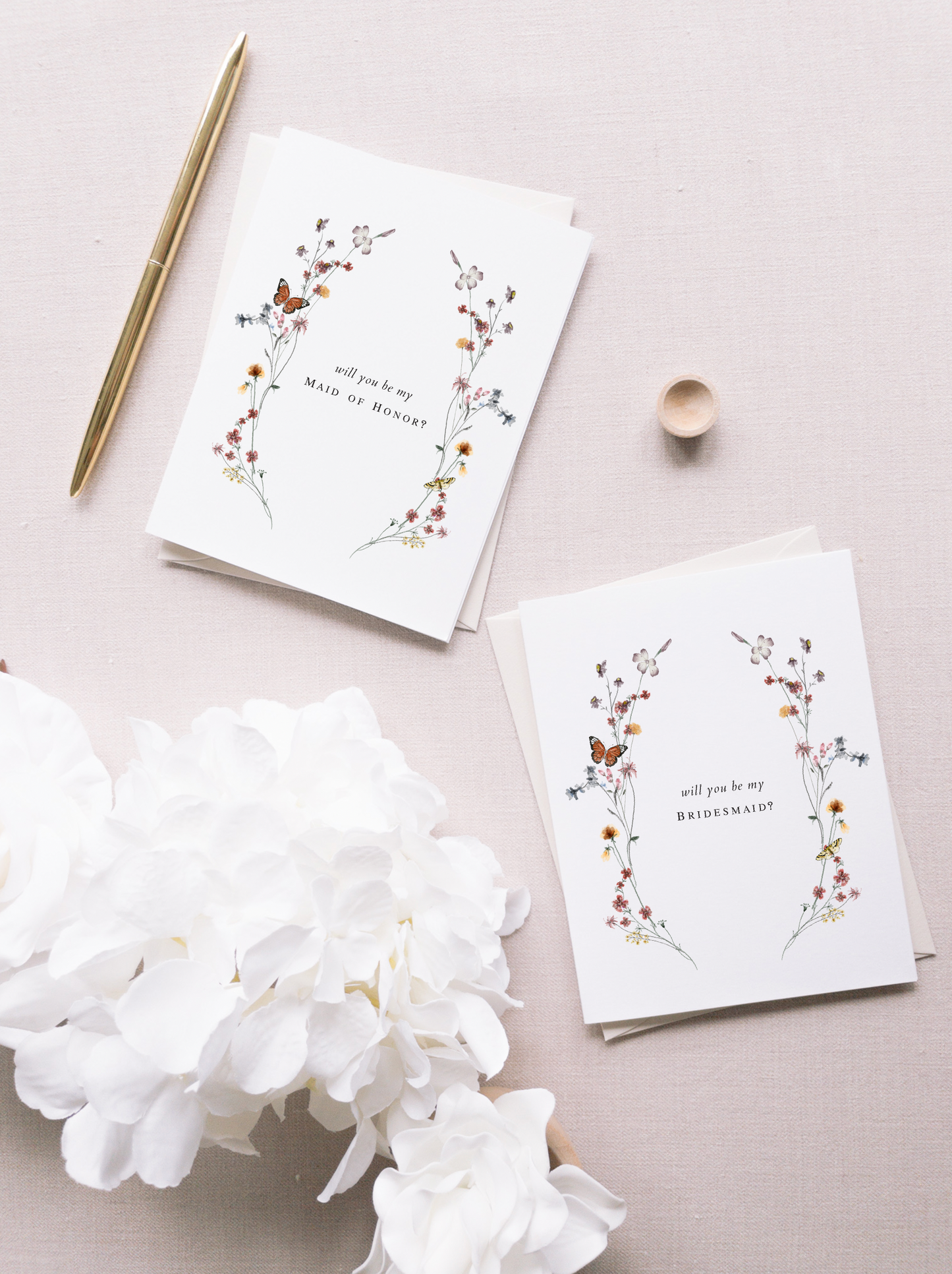 Wedding Party Proposal Cards