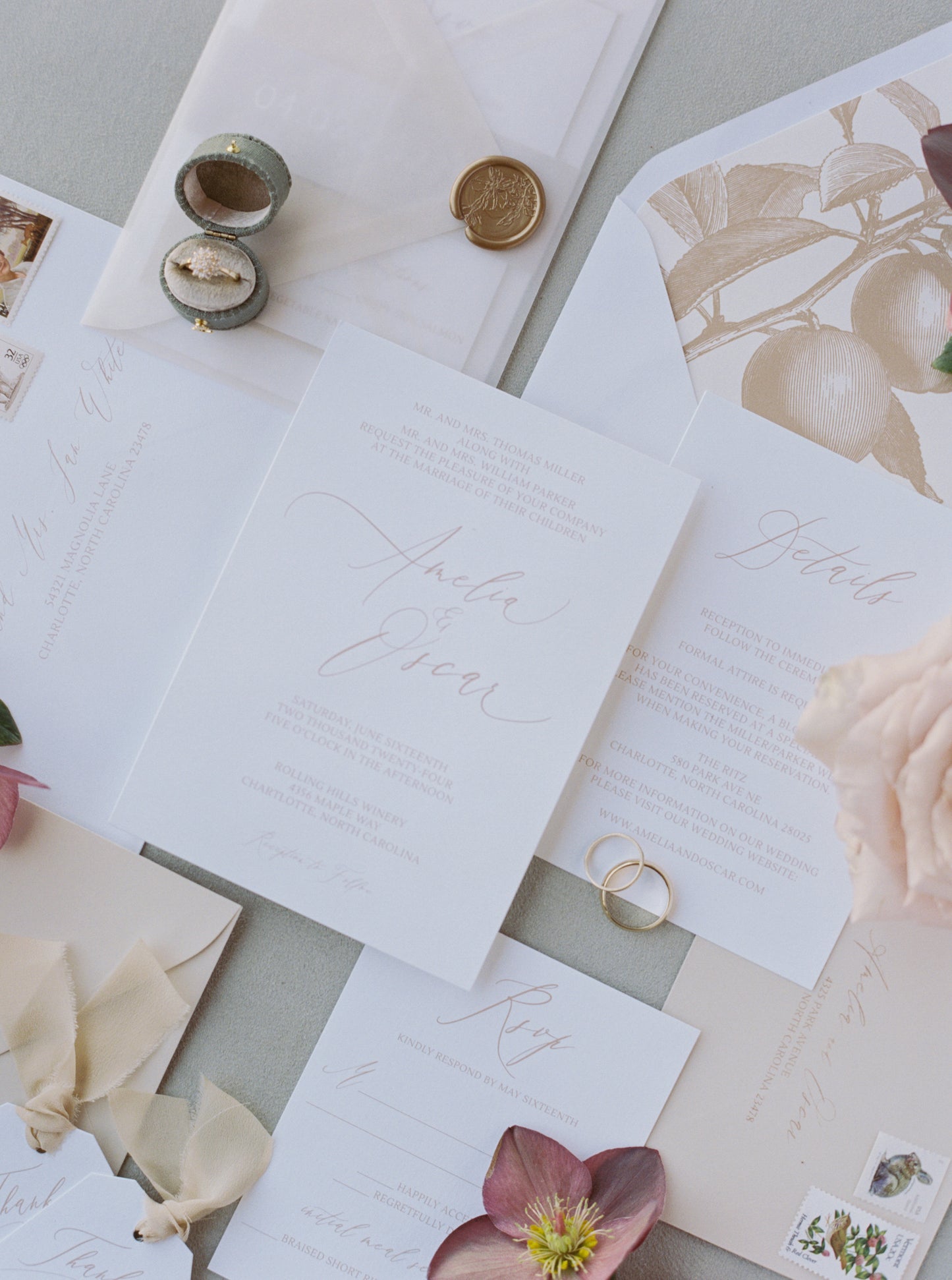 Amelia Styled Invitation Set