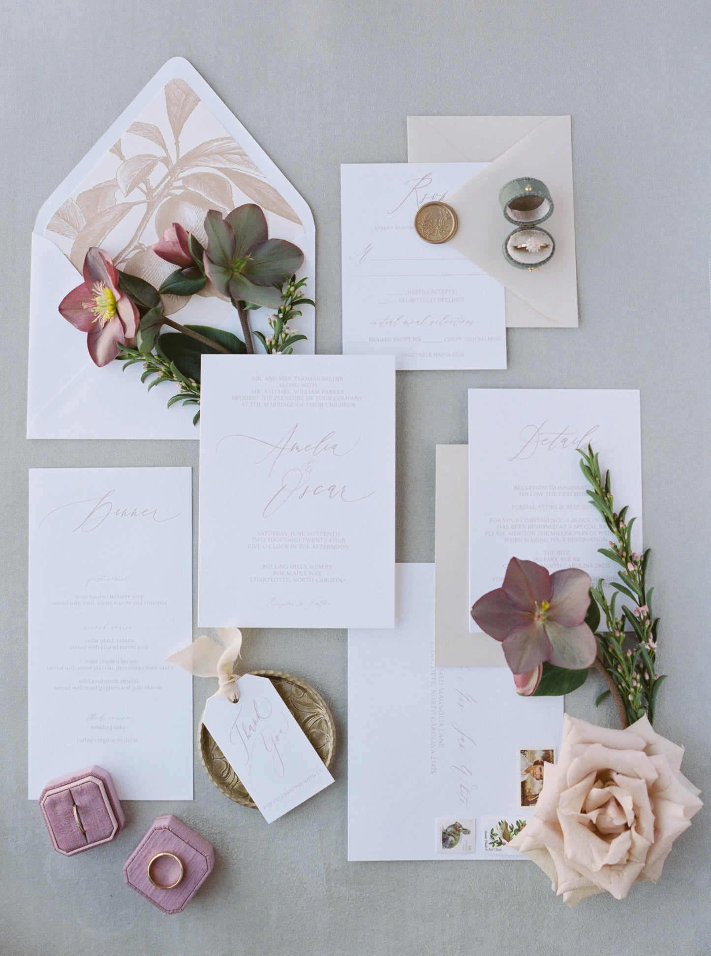 Amelia Styled Invitation Set