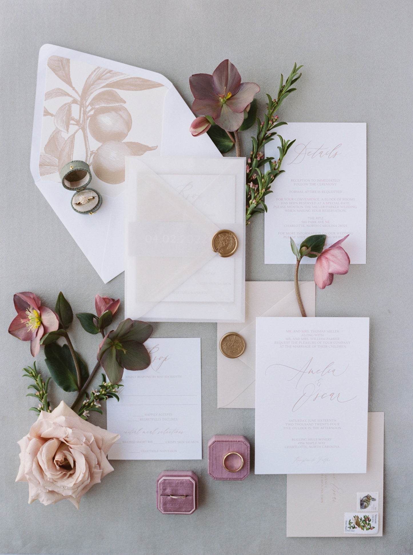 Amelia Styled Invitation Set