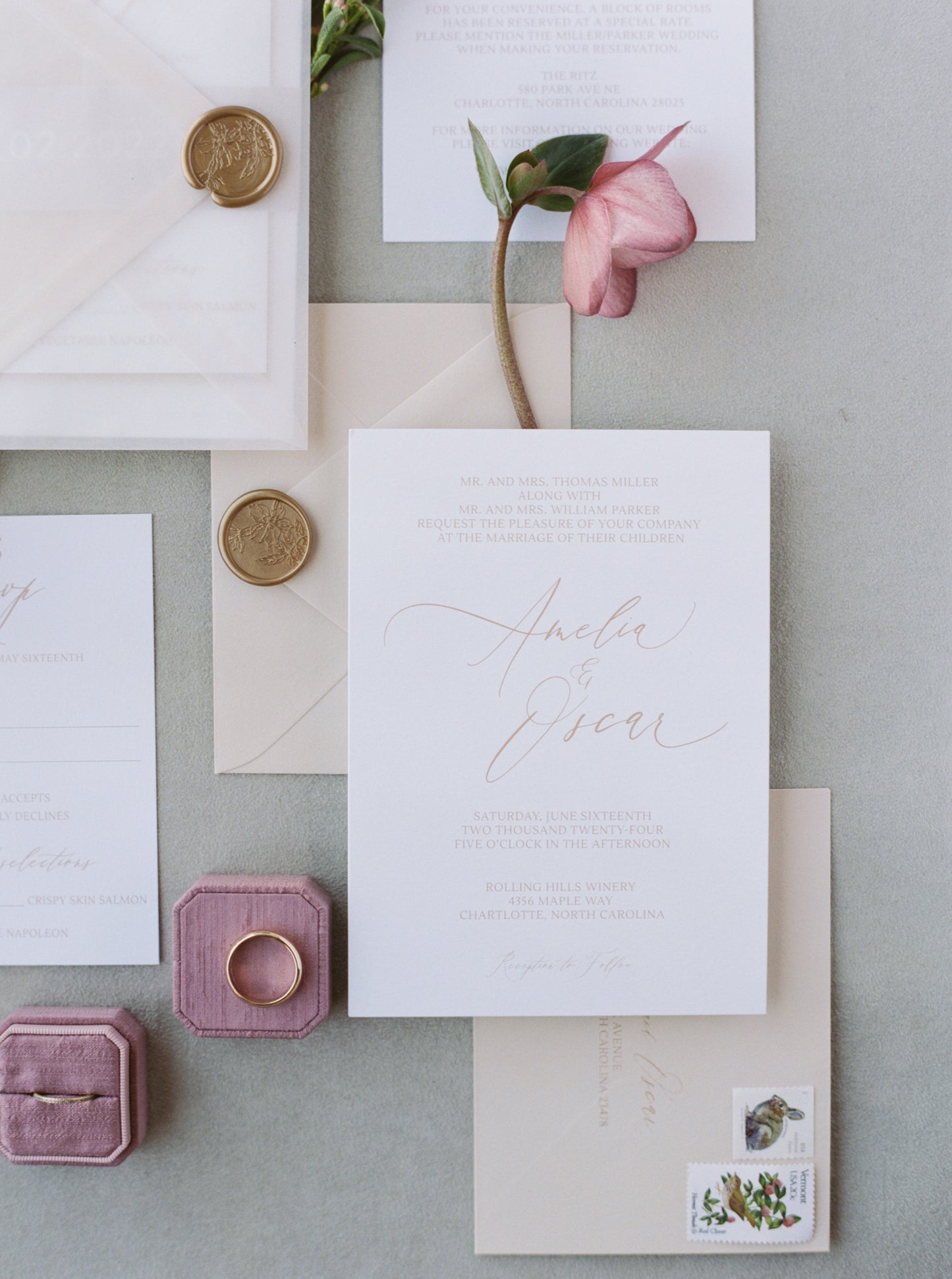 Amelia Styled Invitation Set