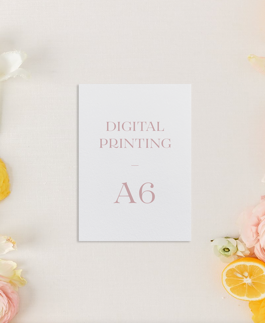 Invitation Printing / Digital Printing / A6