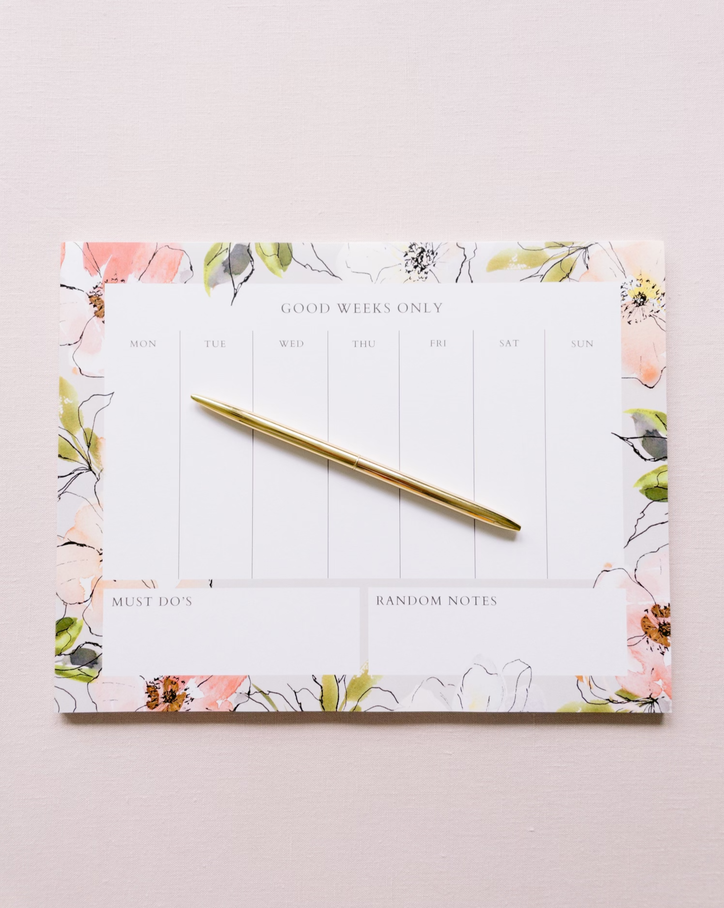 Work Week Note Paper Weekly Planner Notepads | Weekly Notepads | JC Paper & Co.