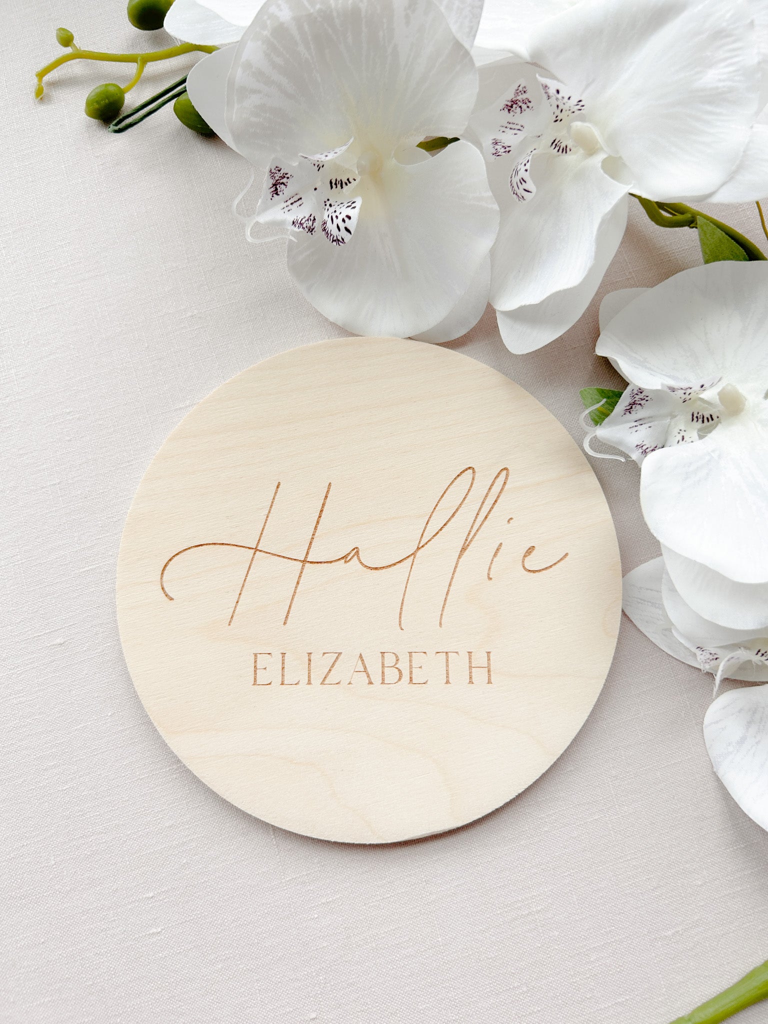 Wooden Baby Name Signs